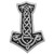 Thor Hammer Superhero Embroidered Iron on Sew on Patch Badge for Clothes etc.