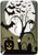 3dRose lsp_28916_1 Toon Spooky Tree Jack O Lanterns And Bats With Moon Toggle Switch_ Multi_Color
