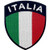 EmbTao Italy Shield Flag Patch Embroidered Applique Iron On Sew On Italian National Emblem EmbTao Italy Shield Flag Patch Embroidered Applique Iron On Sew On Italian National Emblem