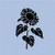 Sunflower _Black 4 inch _ Vinyl Decal Sticker for Car Automobile Window Wall Laptop Notebook Etc.... Any Smooth Surface Such As Windows Bumpers
