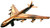 B_52 Bomber Die Cast Metal Collectible Pencil Sharpener