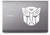 H.J Design Autobot Transformer _2 of Sticker 2 inch _ Vinyl Decal Sticker for Car Automobile Window Wall Laptop Notebook Etc. Any Smooth Surface Such As Windows Bumpers _White_