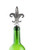 Wine Bodies Fleur-de-lis Wine Bottle Stopper, Silver