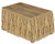 Raffia Table Skirting (natural) Party Accessory  (1 count) (1/Pkg)