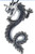 C and D Visionary CDX Dragon Gray Patch_ Multi Color