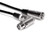 Hosa XFF_103 Cable XLR3F RA _ XLR3M 3 Feet