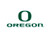 NCAA Oregon Ducks O' Logo Small Static Decal