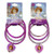 Disney Princess Sofia the First Glitter Bangle Bracelets with Heart Charm _ Assorted Styles