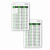 Temperature Conversion Chart Vertical Badge ID Card Pocket Reference Guide
