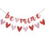VithconlZQ Valentines Day Decoration_ 3.9 Inches Valentine's Day Decor Heart Banner DIY Valentine's Day Heart Felt Garland for Valentines Day Anniversary Wedding Party Supplies Decorations _C_