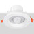 Kitchen 220V Ceiling Bathroom PIR Sensor Motion Recessed Night Light LED Downlight Ceiling Lamp Spot Lamp_Warm White 7W_