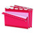 Pendaflex Ready-Tab Reinforced Hanging File Folders, Letter Size, Red, 5 Tab, 25/BX (42623)