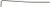 Bondhus 12101 .035 inch  Hex Tip Key L Wrench with ProGuard Finish_ 2.7 inch