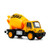Move on Mini Excavator Mixer Dump Truck Tractor Model Car Toy Engineering Truck_ Pull Back Alloy Boy Engineering Truck B