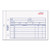 Rediform 7L721 Invoice Book 5 1 2 x 7 7 8 Carbonless Duplicate 50 Sets Book