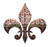 Deco 79 Metal Wall Decor Excellent Fleur Di Lis on Metal Wall Decor
