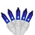 35_Count Blue Mini Christmas Light Set_ 7ft White Wire