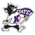 Craftique Kansas State Cooler Decals _CC K_State CAT Decal 6 inch  _21253__