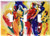 Art Plates - Dancing Switch Plate - Triple Toggle
