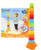 Kidoozie Stack n Sort Toy  12 Colorful Pieces to Stack and 5 Shapes to Sort