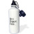 3dRose wb_151486_1 Best Daddy Ever-Gifts for Fathers-Dads-Good for Fathers Day-Black Text Sports Water Bottle, 21 oz, White