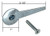 CRL Sliding Screen Door Replacement Latch Lever