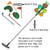 Oasis Supply Golf Cake Topper Kit - 11 piece set