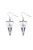 Aminco MLB Los Angeles Dodgers Pennant Earrings