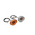 K and S Technologies Marker Lights Flat Oval Small Rainbow