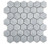 Carrara White Marble 2 Inch Hexagon Mosaic Tile _ Polished
