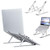 Laptop Stand Ergonomic Adjustable Laptop Holder Riser Computer Tablet Stand with 7 Levels Height Adjustment