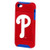 Forever Collectibles MLB Hideaway Credit Card iPhone 5 Hard Case - Retail Packaging - Philadelphia Phillies