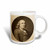 3dRose Benjamin Franklin Sepia Ceramic Mug, 15-Ounce