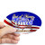 CafePress E Pluribus Unum Oval Bumper Sticker_ Euro Oval Car Decal