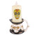 OSALADI Horror Skull Flameless LED Candles Flickering Electronic Candles Lights Decorative Party Holiday Light for Haunted House Halloween