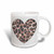 3dRose Heart Leopard Print Animal Prints Fashion Ceramic Mug, 15-Ounce