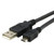 USB 2.0 A_B micro 5_Pin Cable_ 6 FT Black