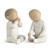 Willow Tree hand-painted sculpted figure, Two Together, 2-piece set