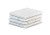 Marble Coasters  White Carrara Marble Stone Coasters with Cork Backing Set of 4