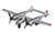 InAir Diecast 3.5  P_38 Lightning Silver