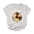 Plus Size Women Graphic Tees Printed Short Sleeve O Neck T Shirts Tops Summer Casual Loose Tunic Blouses BLM