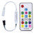 ALITOVE WS2812B WS2811 Addressable LED Controller RF Remote Wireless Mini Controller 5~24V DC for WS2812 WS2811 Dream Color Rainbow RGB LED Pixel Strip Panel Light_ 3pin JST Connector 200 Color Modes