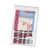 Smead Alpha_Z Color_Coded Second Letter Labels_ Letter H_ Dark Brown_ 100 Pack