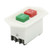 Uxcell AC 380V 10 Amp Panel Mounted I O Start Stop Push Button Switch
