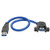 TRIPP LITE USB 3.0 Superspeed Panel Mount Type_A Extension Cable M F 1' _U324_001_APM_