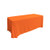 LA Linen Polyester Poplin Rectangular Tablecloth, 90 by 156-Inch, Orange