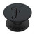 Black letter F With Dog Paw Print On Dark Grey PopSockets PopGrip  Swappable Grip for Phones  and  Tablets Black letter F With Dog Paw Print On Dark Grey PopSockets PopGrip  Swappable Grip for Phones  and  Tablets