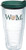 Tervis 1207255 William & Mary Tribe Green and Gold Insulated Tumbler with Emblem and Hunter Lid, 24oz, Clear