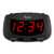 Equity by La Crosse 30416 0.9 Inch LED Dual USB Alarm Clock