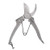 Qiter Gardening Bonsai Elbow Pruning Shears Bypass Hand Pruner Plant Pruning Scissors Bonsai Elbow Pruning Shears Fruit Tree Pruning Shears_L_